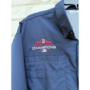 Red Sox Columbia Omni Shade PFG Shirt Mens Large